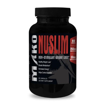 Mako Nutrition 326 Nuslim Non-stimulant Weight Loss of 60 Capsules -60 Servings