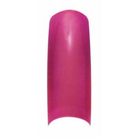 Cala Professional Color Nail Tips in Sweet Berry # 87-555 100 PCS + A-viva Eco Nail File
