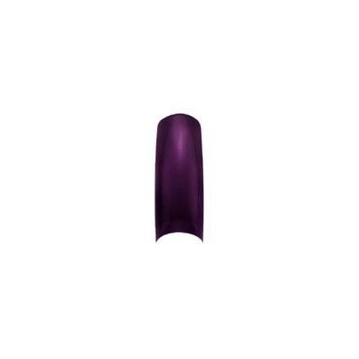 Cala Professional Color Nail Tips in Purple Reign # 87-554 100 PCS + A-viva Eco Nail File