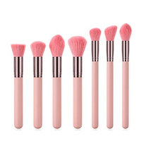 aliveGOT 7Pcs Makeup Brush Set Professional Face Eye Shadow Eyeliner Foundation Blush Blending Brush Face Powder Blush Concealers Eye Shadows Make Up Brushes Kit