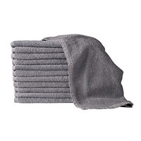 PREMIUM GRADE Gray Salon Towels 100% Cotton 16