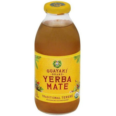 Guayaki Yerba Mate, Organic, Traditional Mate Energy Drink, 16 Fluid Ounce (Pack of 12)