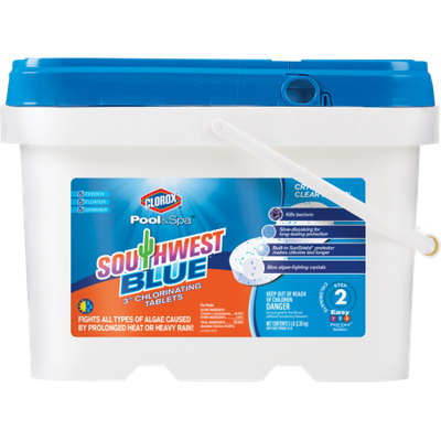 Easy 123 Pool Care Llc Clorox Pool Southwest Blue 3