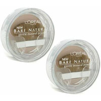 L'Oreal LOREAL Bare Naturale Gentle Mineral Powder Compact with Brush #408 Soft Ivory (Qty, Of 2) DISCONTINUED