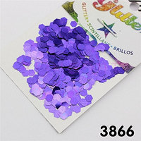 3866 Chunky Glitter Purple Blue Nail Body Eye Shadow Iridescent Cosmetic