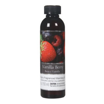 Elegant Expressions by Hosley Large Warming Oil, Vanilla Berry