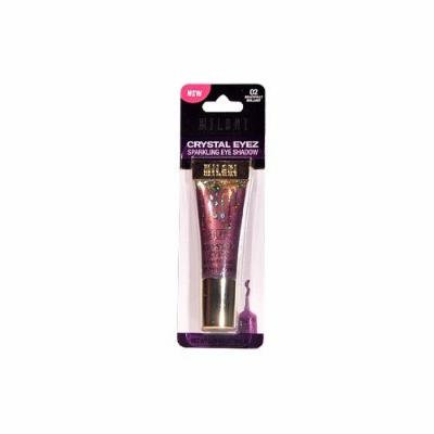 Milani Crystal Eyez Sparkling Eyeshadow, Beautifully Brilliant, 3 Pack