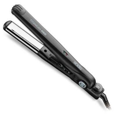 Andis 66030 Curved Edge Titanium Flat Iron, 1 Inch