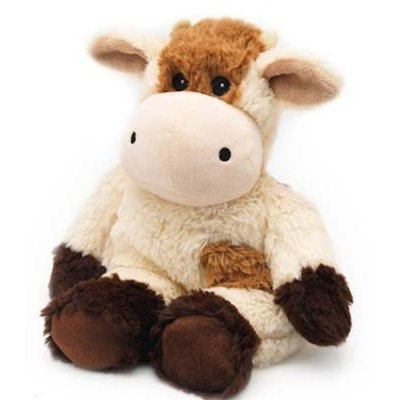 COW - WARMIES Cozy Plush Heatable Lavender Scented Stuffed Animal