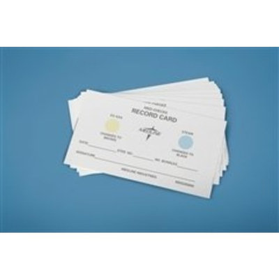 Medline MDS200800 Instrument Sterilization Record Load Cards, Yellow to Brown (Box of 500)