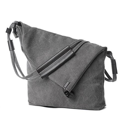 OVERMAL Women Canvas Messenger Shouder Handbag Tote Weekender