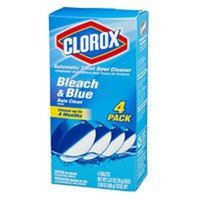 Clorox Automatic Toilet Bowl Cleaner Tablets with Bleach - 4 Count