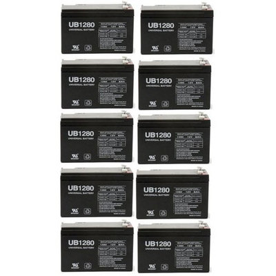12V 8AH SLA BATTERY FOR ALARMS AND BACKUP SYSTEMS - 10 Pack