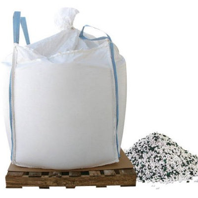 2000 lb. Skidded Supersack of Bare Ground Calcium Chloride Pellets with Traction Granules