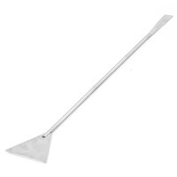Silver Tone Stainless Steel Sand Gravel Scraper Cleaner 12.6IN 32cm Length