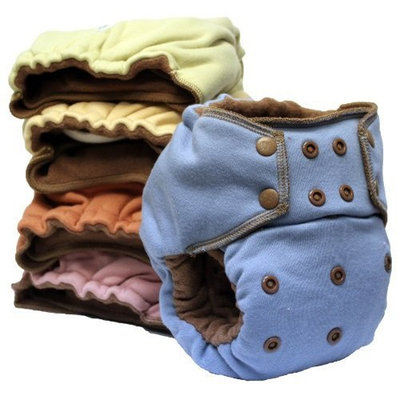 EcoPosh Recycled Organic Fitted Pocket Diaper, Love One Size (Discontinued by Manufacturer)