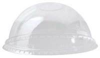 DIXIE DL1624 Dome Lid,16 and 24 oz, Clear, PK1000