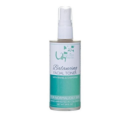 Lily Organics Facial Toner Balancing for Normal and Oily Skin 3.4 Ounce