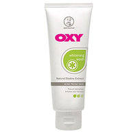 Mentholatum OXY Oxy Whitening Face Wash 100g Contains Natural Etioline Extract, Vitamin C and E helps to lighten skin and enhance skin fairnes