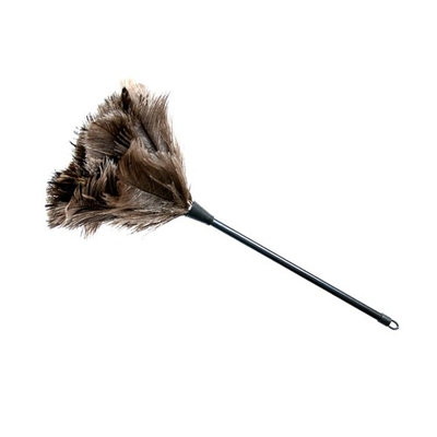 JIALEEY Ostrich Feather Duster 14-Inch, Gray