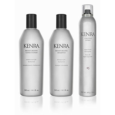 Kenra Moisturizing Shampoo Conditioner Hairspray Gift Set