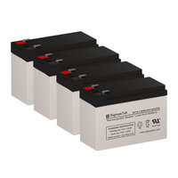 APC RBC49 Replacement Batteries (12V 7.5AH ) (Set of 4)