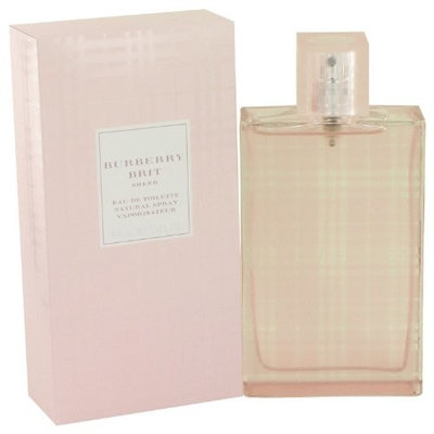 Bürberry Brĭt Shĕer Pĕrfume For Women 3.4 oz Eau De Toilette Spray + a FREE Body Lotion For Women