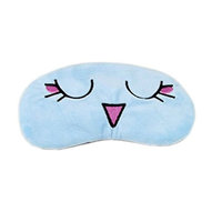 Ayygiftideas Cartoon Plush Animal Eye Mask Eyeshade Cover Cold Hot Therapy
