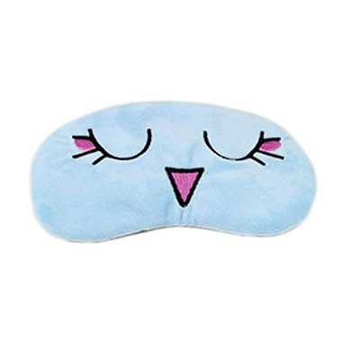 Ayygiftideas Cartoon Plush Animal Eye Mask Eyeshade Cover Cold Hot Therapy