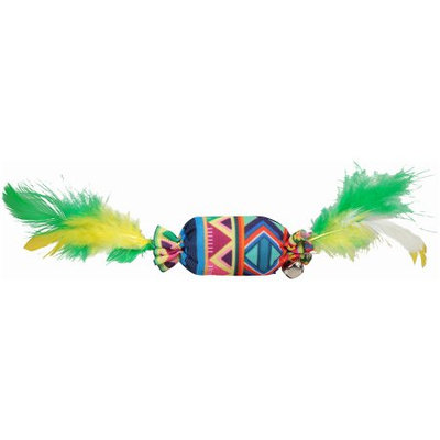Multipet International Inc Multipet Feather Rattler Cat Toy