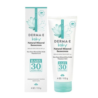 Derma E Natural Mineral Sunscreen SPF 30 for Baby, 4 oz