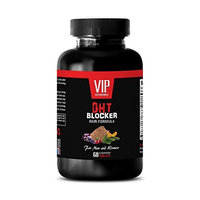 hair supplement for men dht - DHT BLOCKER HAIR FORMULA - FOR MEN AND WOMEN - zinc supplement for hair loss - 1 Bottle 60 Coated Tablets