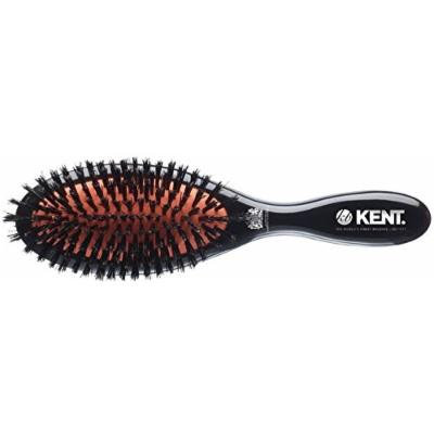 Kent Medium Pure Black Natural Bristle Cushion Brush, CSFM