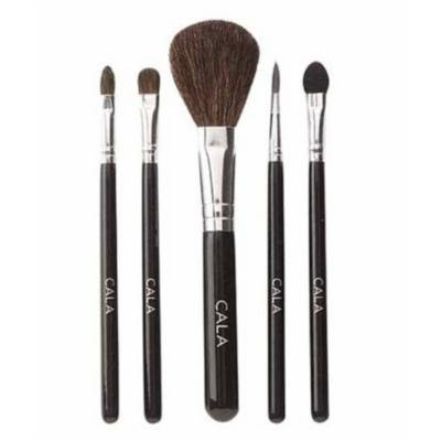 Cala Lily Makeup 5pcs Cosmetic Brush Kit (Small) 76521 + Aviva Nail Buffer