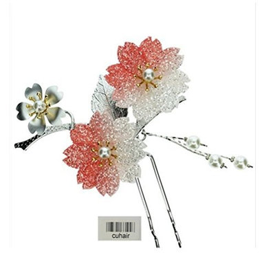 cuhair 1pc Wedding U Style Flower Women Girl Hair Clip Barrettes Hair Claw Hair Accessories