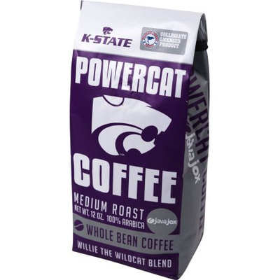 40 Days, Llc Java Jox K-State Powercat Coffee Willie the Wildcat Blend Whole Bean Coffee, 12 oz