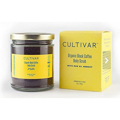 Black Coffee Sugar Scrub organic by Cultivar