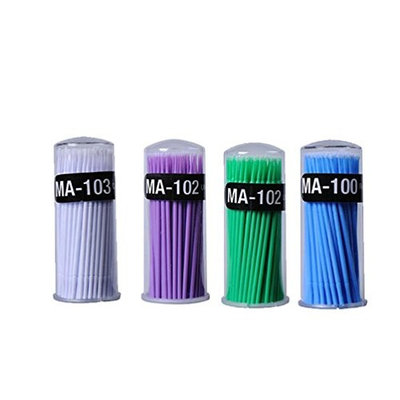 400 Pieces Multicolor Disposable Mascara Wands Eyelash Eye Lash Brush Makeup Applicators Kit