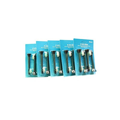 20PCS Ultrasonic electric toothbrush replacement heads For PHILIPS Sonicare Easy Hydro Diamond Clean HX6064 Black