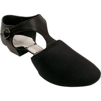 Girls Black Neoprene Vamp Leather Quarter T-Strap Jazz Shoes 10-3 Toddler