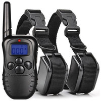 Besmall 300 Meters (328 yards/984 ft.) Dog Training Collar with Remote Rechargeable and Waterproof E-collar Pet Bark Trainer wit
