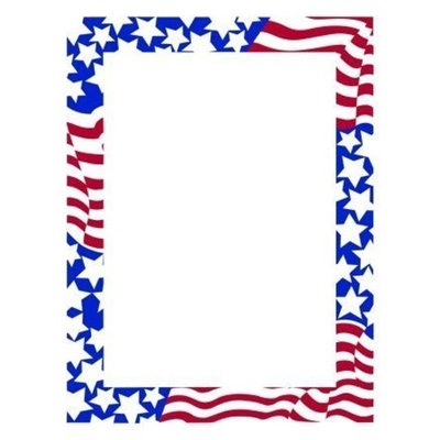 (Price/Pack)Masterpiece Studios 970130 Stars & Stripes Letterhead by America's Suppliers: Beauty