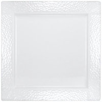 Lillian Caterware, Pebbled Square Serving Tray, Pearl, 12', 2 Ct