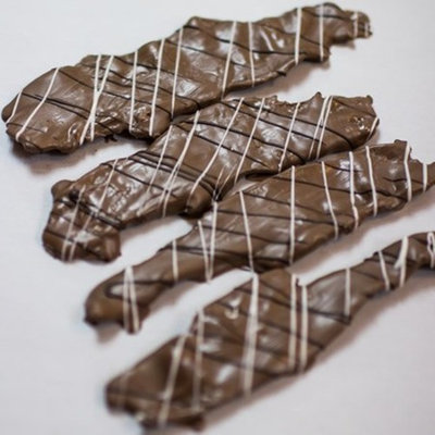 Genesee Chocolate Covered Bacon - 6 Full Strips (Individually Wrapped - 6.6 Ounces)
