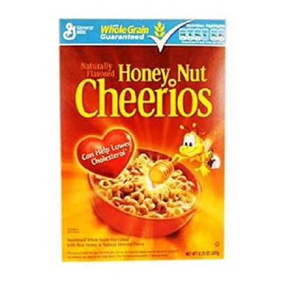 Product Of General Mills Cereal, Honey Nut Cheerios - Box, Count 1 - Cereals / Grab Varieties & Flavors