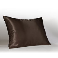 Sweet Dreams Luxury Satin Pillowcase with Zipper, (Silky Satin Pillow Case for Hair) By Shop Bedding
