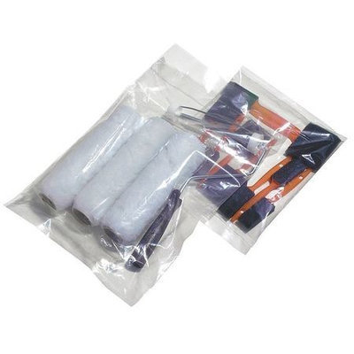 Value Brand 30F0418 Lay Flat Poly Bag, LDPE, 18InL, 4InW, PK1000