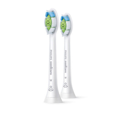 Philips Sonicare DiamondClean replacement toothbrush heads, HX6062/65, BrushSync™ technology, White 2-pk