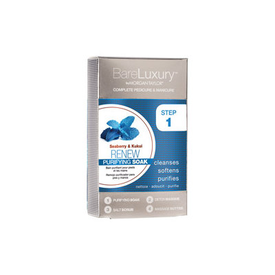 Morgan Taylor Bare Luxury - Complete Pedicure & Manicure Renew - Seaberry & Kukui