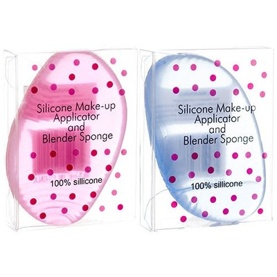 MAKEUP SPONGE SILICONE CLEAR ASST COLOR